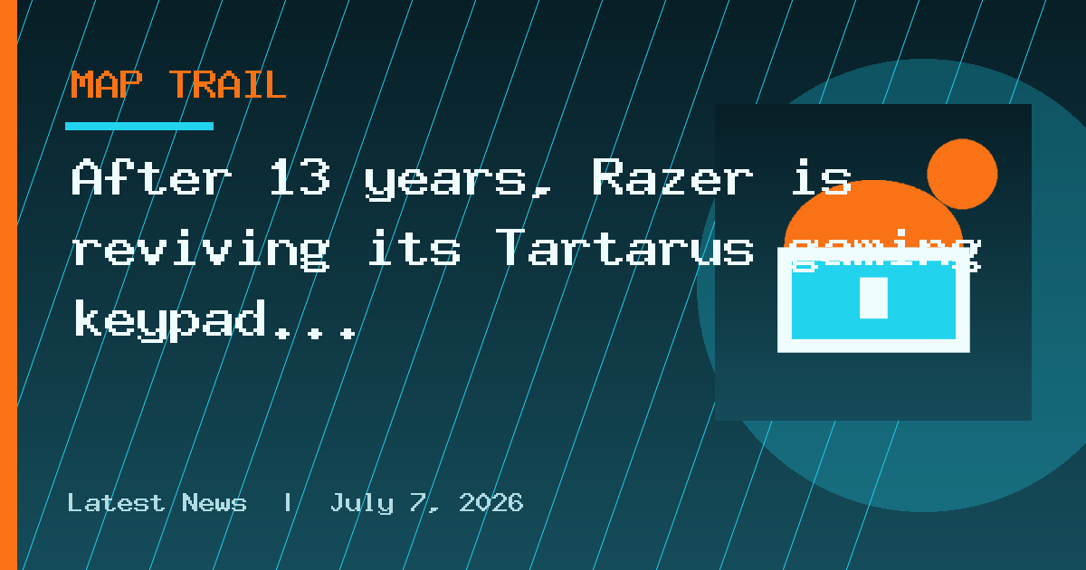 After 13 years, Razer is reviving its Tartarus gaming keypad with a V2 Pro