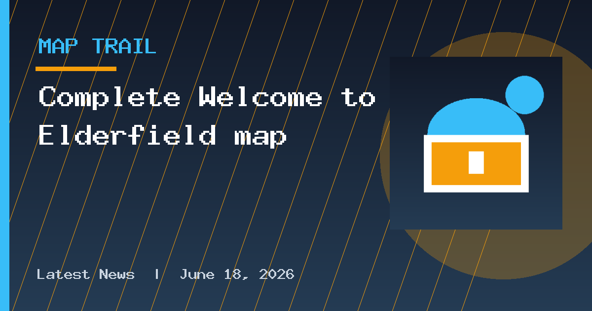 Complete Welcome to Elderfield map