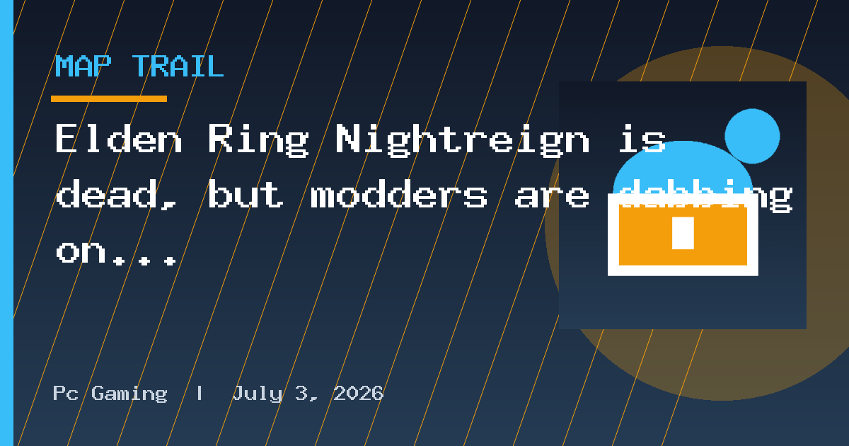 Elden Ring Nightreign is dead, but modders are dabbing on its corpse, with one
