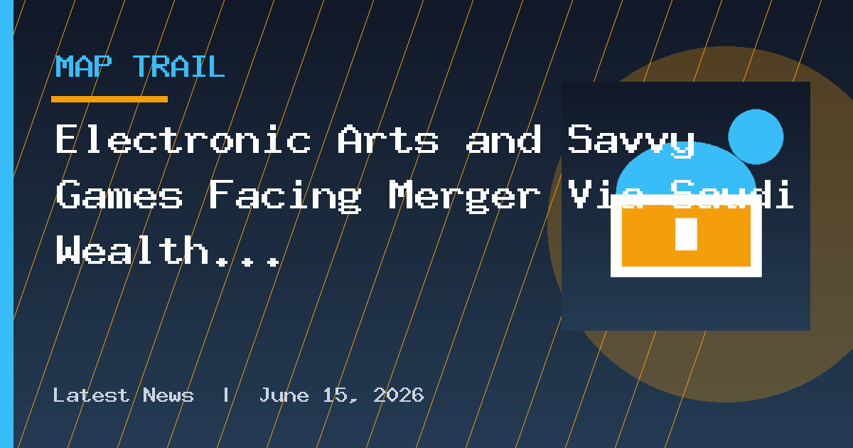 Electronic Arts and Savvy Games Facing Merger Via Saudi Wealth Fund