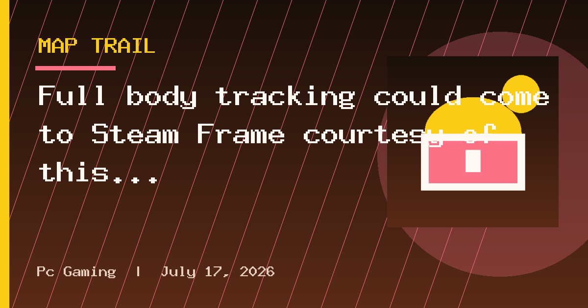 Full body tracking could come to Steam Frame courtesy of this supercharged Base
