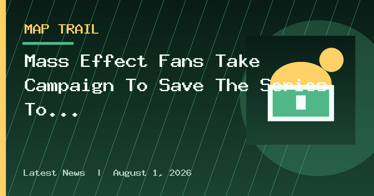 Mass Effect Fans Take Campaign To Save The Series To Times Square