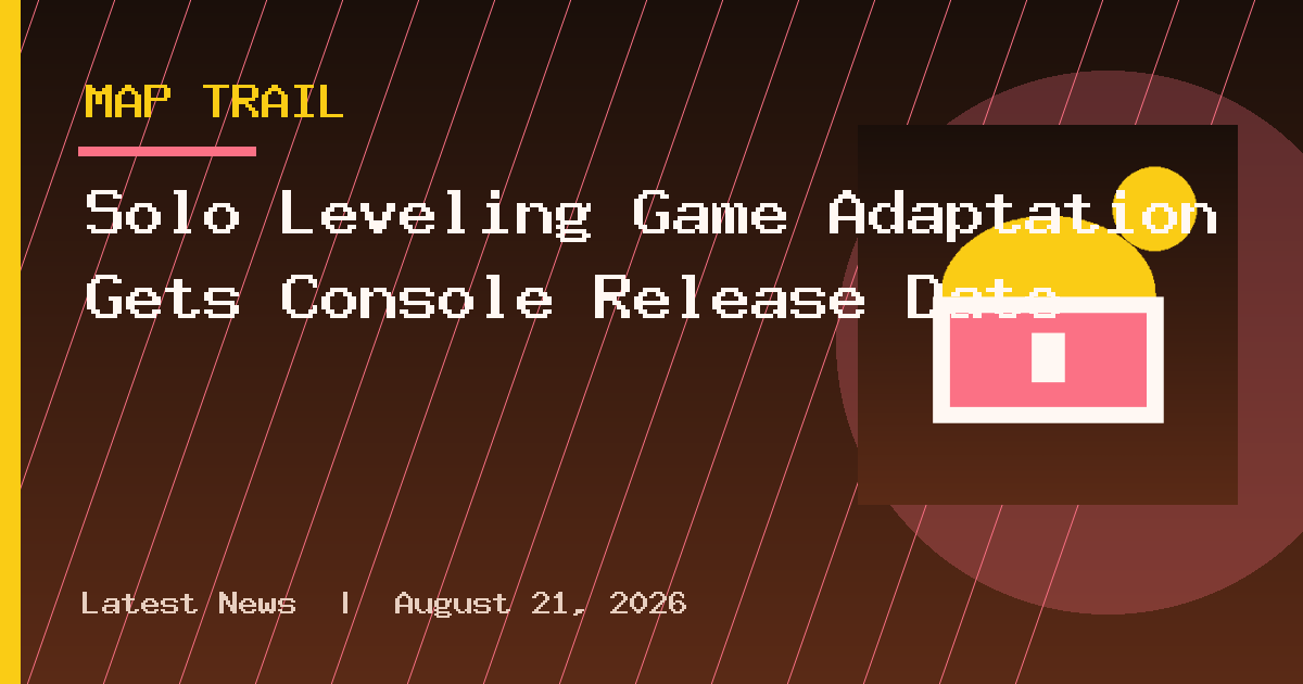 Solo Leveling Game Adaptation Gets Console Release Date