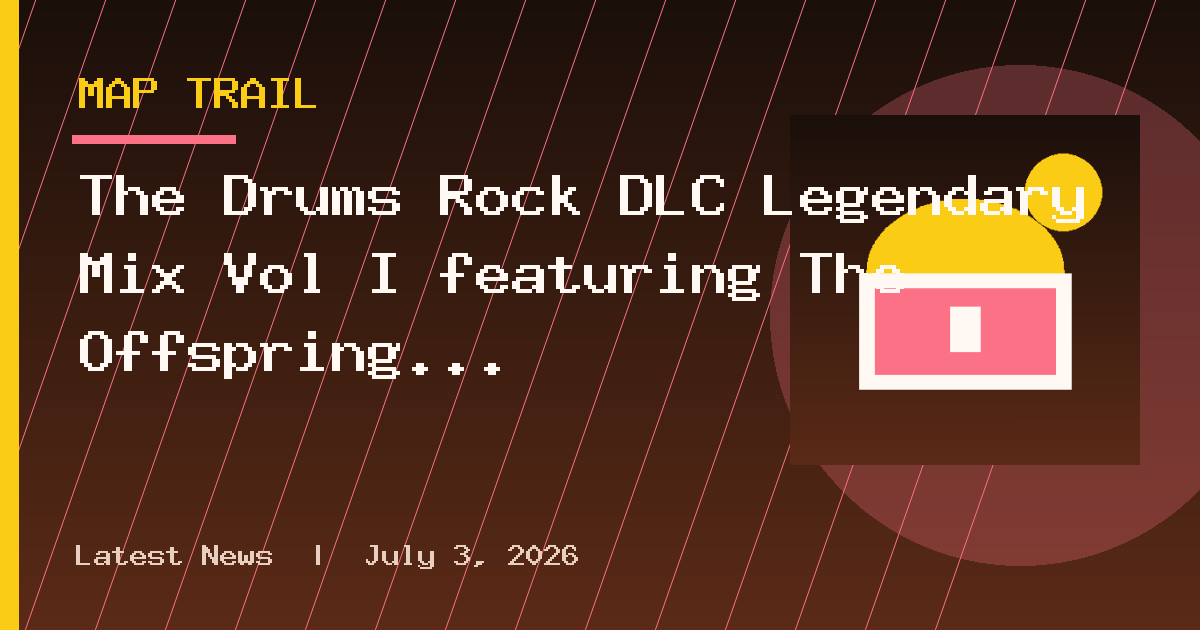 The Drums Rock DLC Legendary Mix Vol I featuring The Offspring is now available