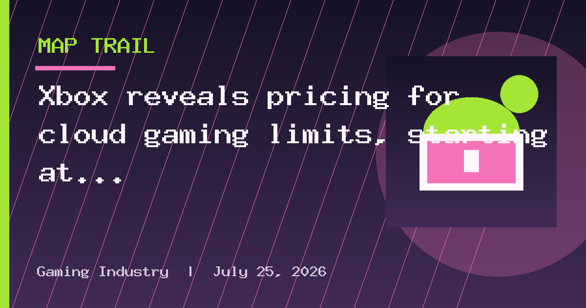 Xbox reveals pricing for cloud gaming limits, starting at $3.99 for 10 hours