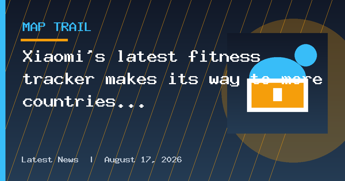 Xiaomi’s latest fitness tracker makes its way to more countries